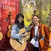 Clientes en el stand de Alhambra Guitarras