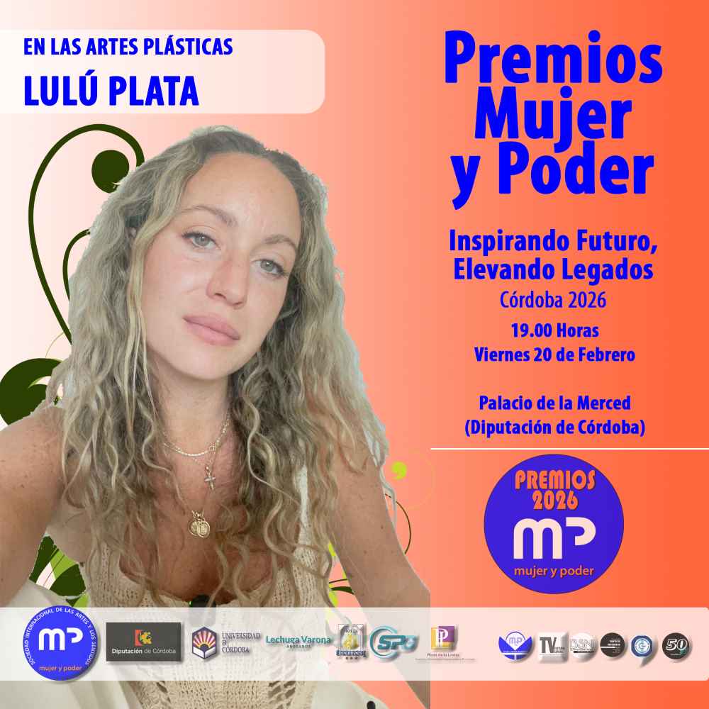 Lulú Plata, Diseño de Joyas. Lulú Plata, Artes Plásticas 2026 Mujer y Poder