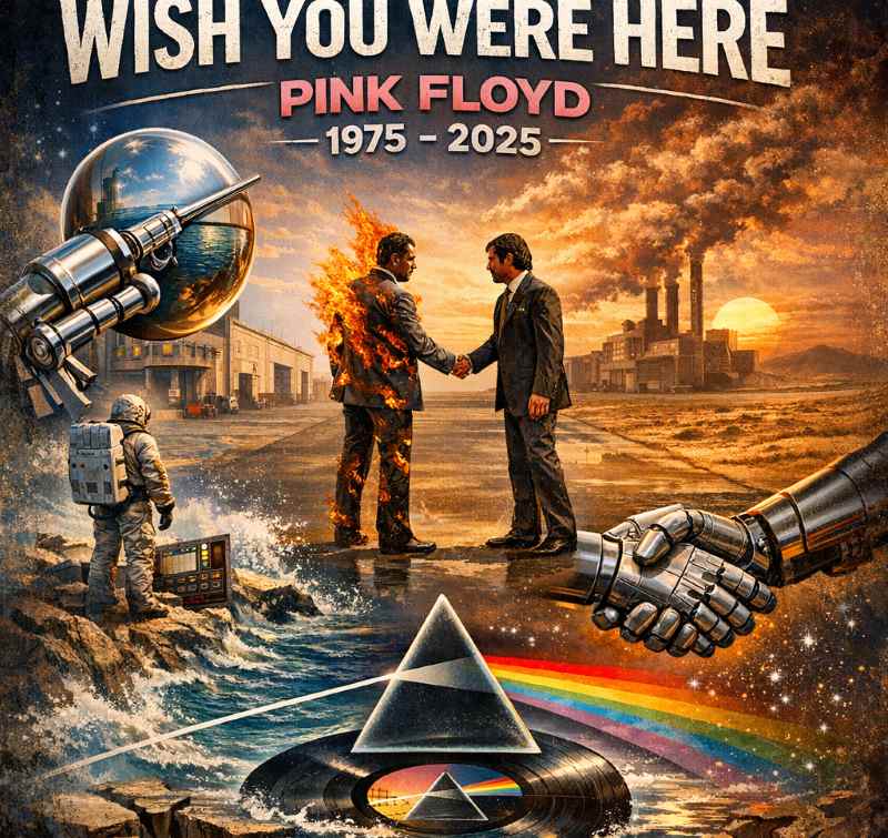50 aniversario de Wish you Were Here