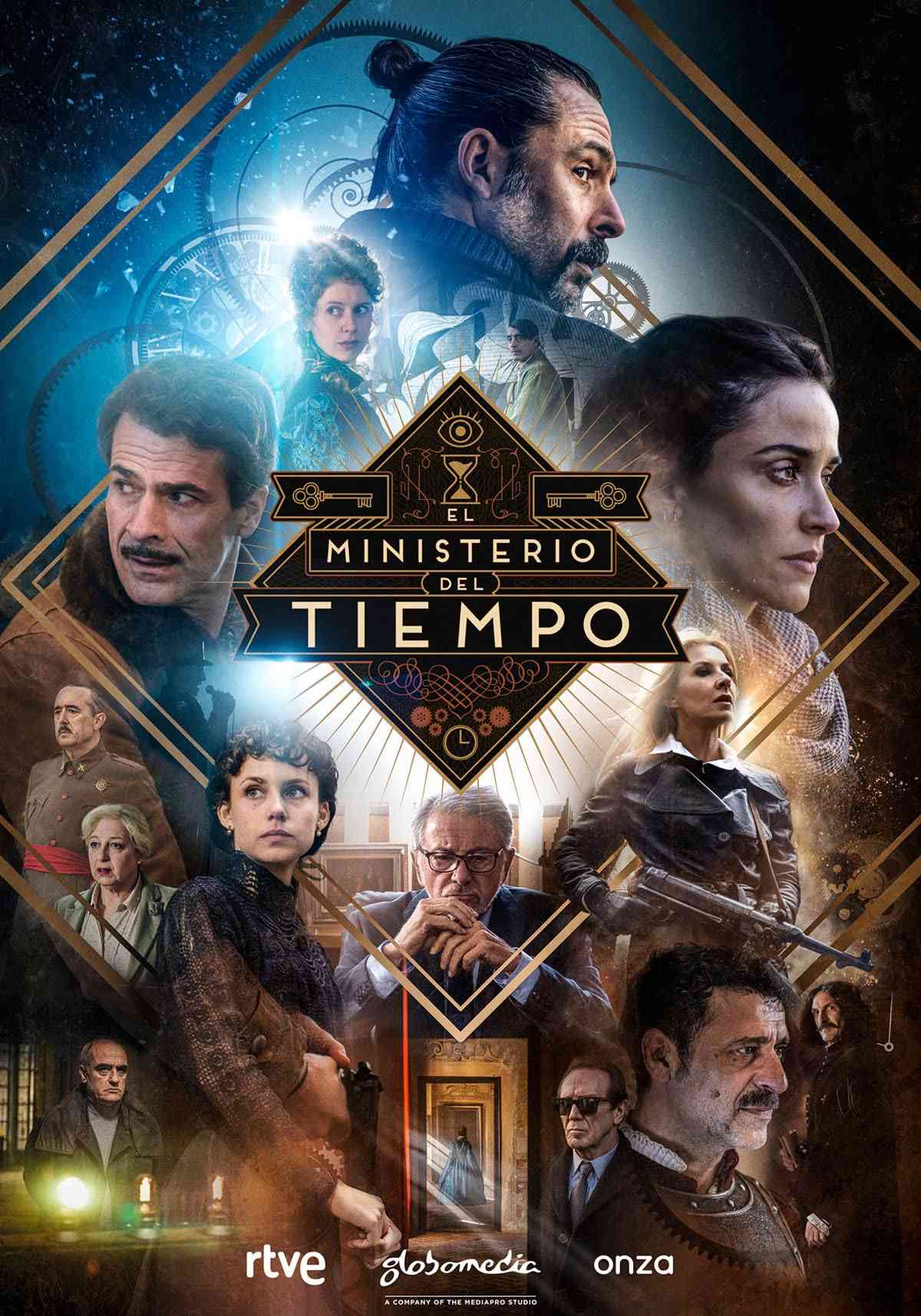 Cartel de "El Ministerio del Tiempo"