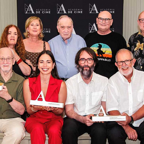 La Academia de Cine premia la investigación y la memoria del cine español Premios Suay 2023 y 2024 foto marco barada