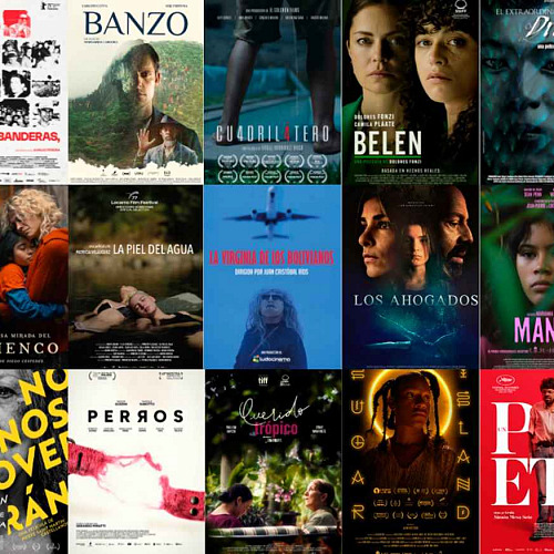 15 Joyas del Cine Iberoamericano Buscan el Goya en Barcelona Cartel de los carteles de los 15 largometrajes nominados al Goya a la Mejor Película Iberoamericana
