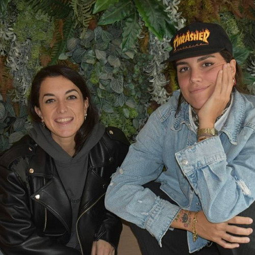 Ana y Carol. Marlena.