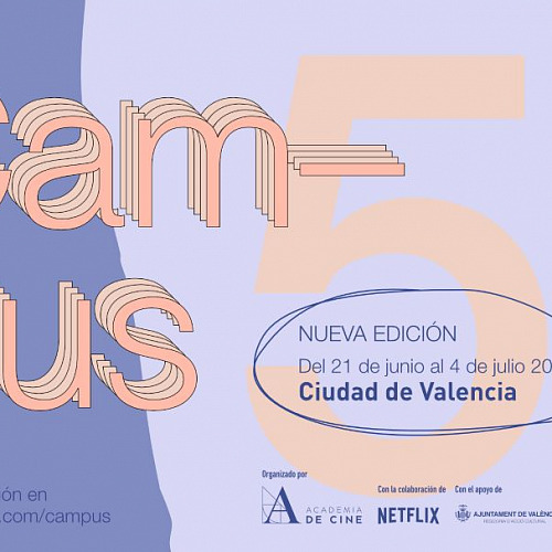 Cartel anunciador Campus de Verano Academia de Cine