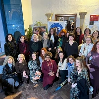 Artistas en la exposición