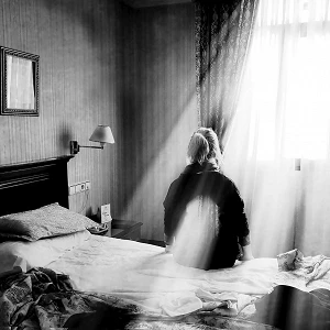 fotografia la habitacion del hotel de Esperanza Manzanera