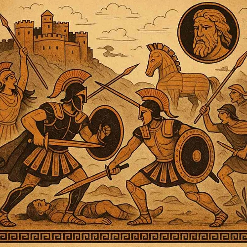 Imagen sobre la Iliada