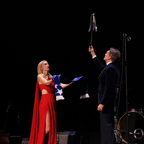 Kira Miró y Salva Reina inauguran el festival (Carlos H Ramos)