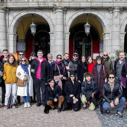 Foto de grupo de RUEDA. ACADEMIA DE CINE.
