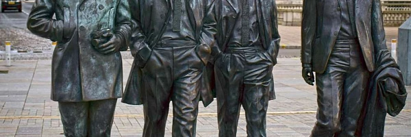 The Beatles Statues (Liverpool) Arte Oculto del Pop Rock