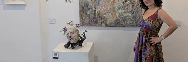 Eva Llamas Escultura Contemporanea, ganadora cREA 2025