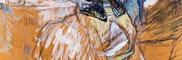 Mujer con Corsé. Henri de Toulouse Lautrec Por Didier Descouens 