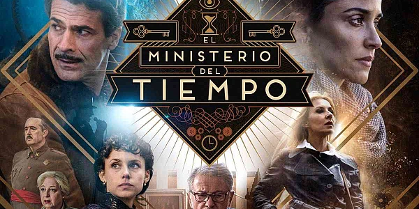 Cartel de "El Ministerio del Tiempo"